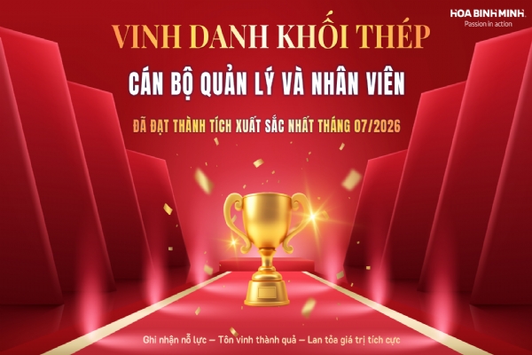 VINH DANH THÁNG 7/2026