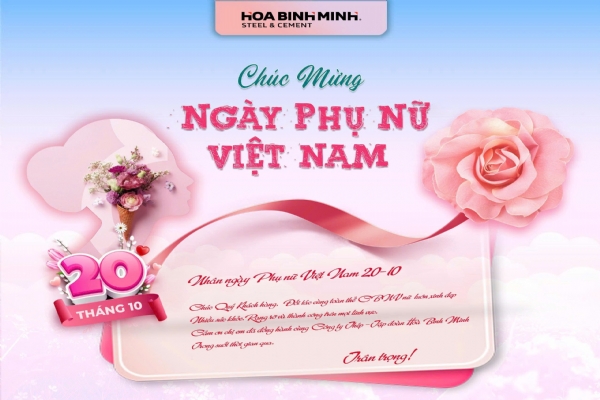 CHÚC MỪNG NGÀY PHỤ NỮ VIỆT NAM 20/10