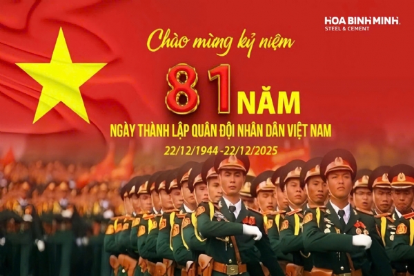 ️ CHÀO MỪNG KỶ NIỆM 81 NĂM NGÀY THÀNH LẬP QUÂN ĐỘI NHÂN DÂN VIỆT NAM (22/12/1944 – 22/12/2025) & 36 NĂM NGÀY HỘI QUỐC PHÒNG TOÀN DÂN (22/12/1989 – 22/12/2025)