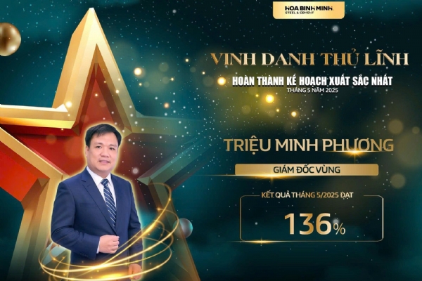 VINH DANH THÁNG 5/2025