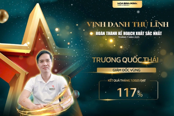 VINH DANH THÁNG 7/2025