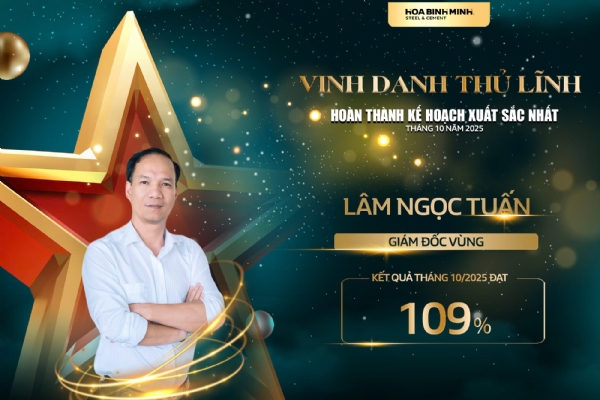 VINH DANH THÁNG 10/2025