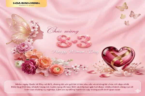 CHÚC MỪNG NGÀY QUỐC TẾ PHỤ NỮ 8/3