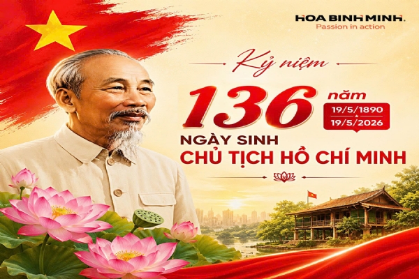 KỶ NIỆM 136 NĂM NGÀY SINH CHỦ TỊCH HỒ CHÍ MINH (19/5/1890 – 19/5/2026)